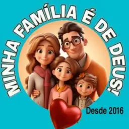 👨‍👩‍👧‍👦 MINHA FAMÍLIA É DE DEUS OFC 👨‍👩‍👧‍👦