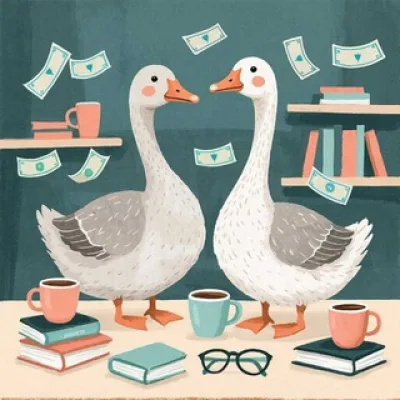 КНИГИ, ДЕНЬГИ, ДВА СТОЛА