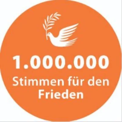 1.000.000 Stimmen für den Frieden