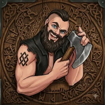 ᚱᚢᚾᛟᛚᚠᚱ᛬ ᛋᚲᚨᛚᛞ |Rúnólfr Skáld|