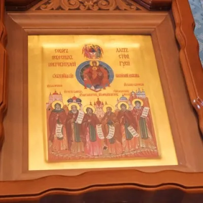 Икона «Собор Небесных Покровителей Лавр Святой Руси»