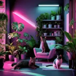 Джунгли под присмотром 🌿 Plants&Cats