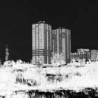 Город в негативах