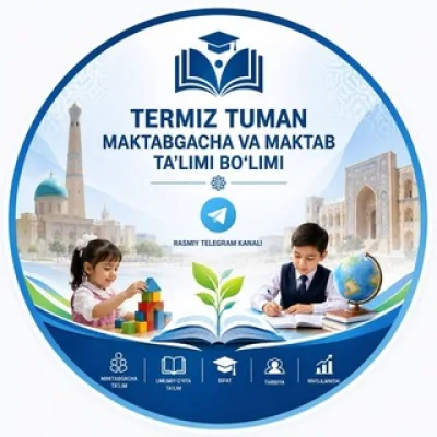 Termiz tuman MMTBning rasmiy kanali